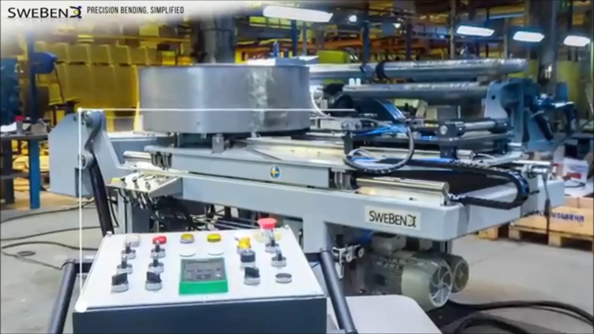 SweBend Flanging and Punching Machine