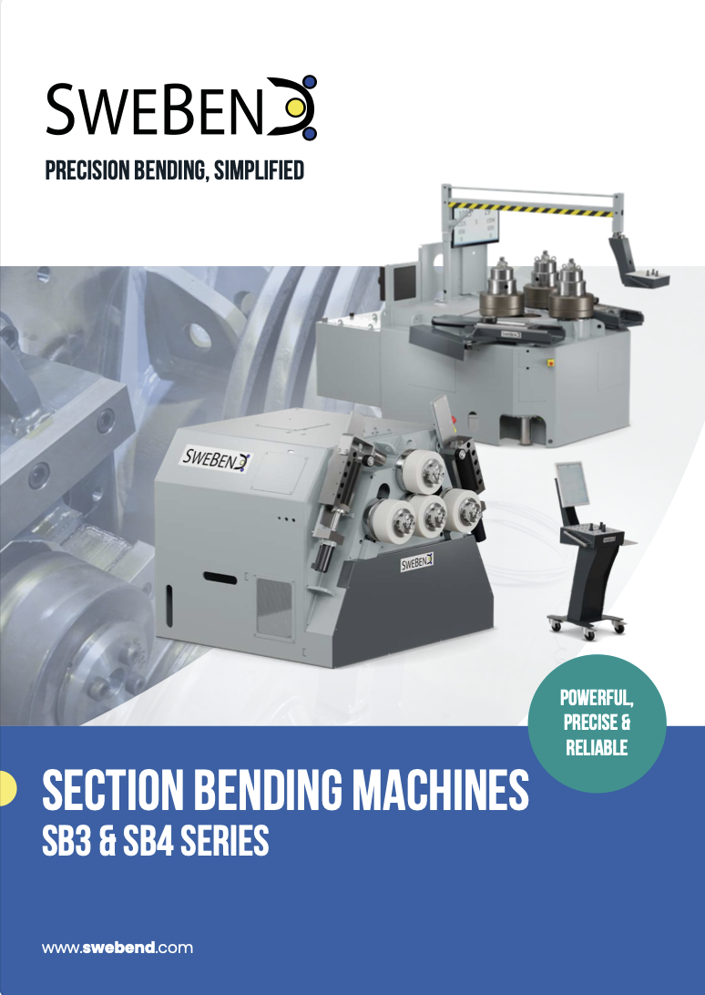 SWEBEND SB3/SB4 Angle Bending Rolls Catalog