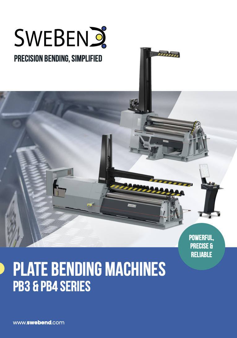 SWEBEND PB3/PB4 Plate Bending Rolls Catalog