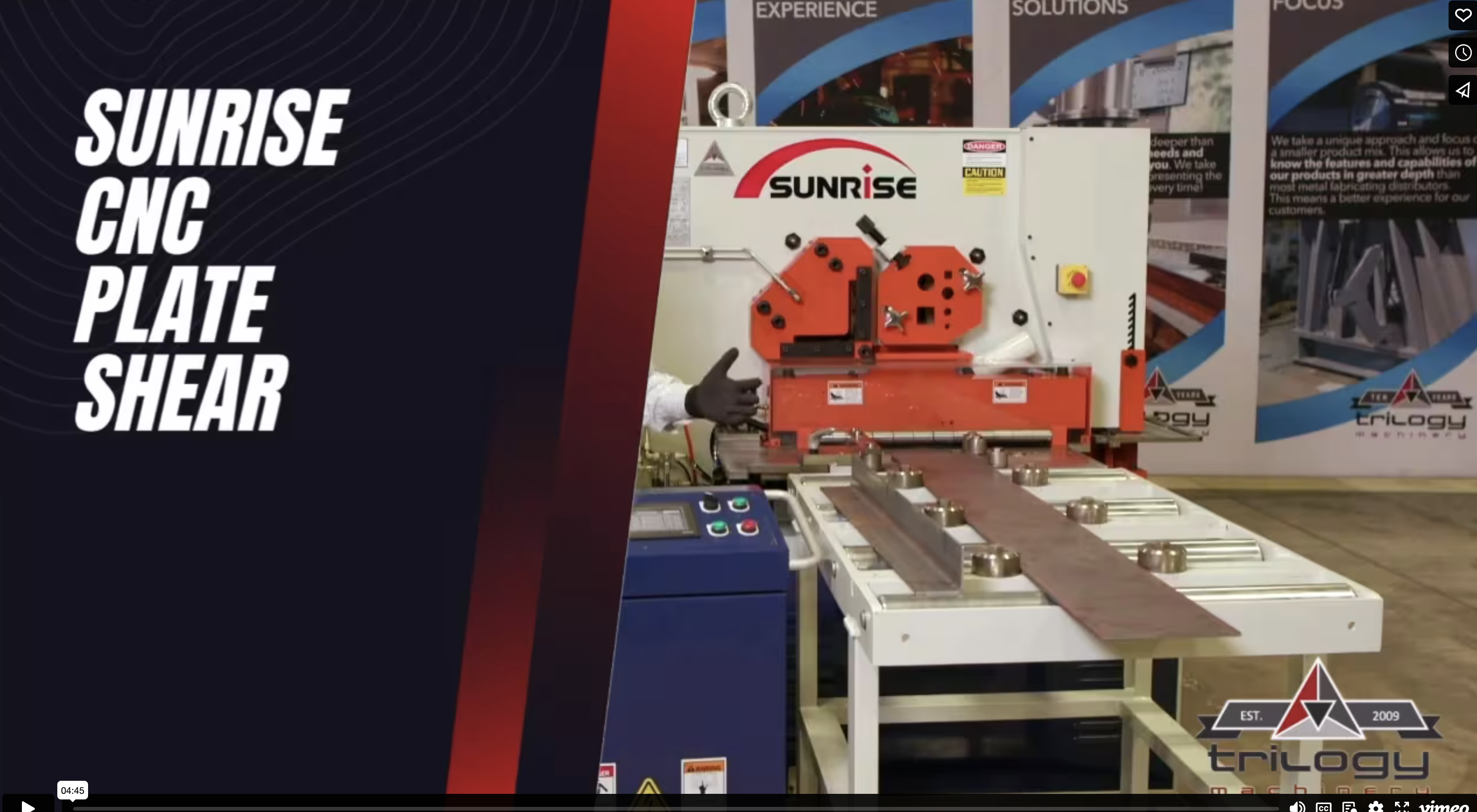 SUNRISE Automatic CNC Plate Shear