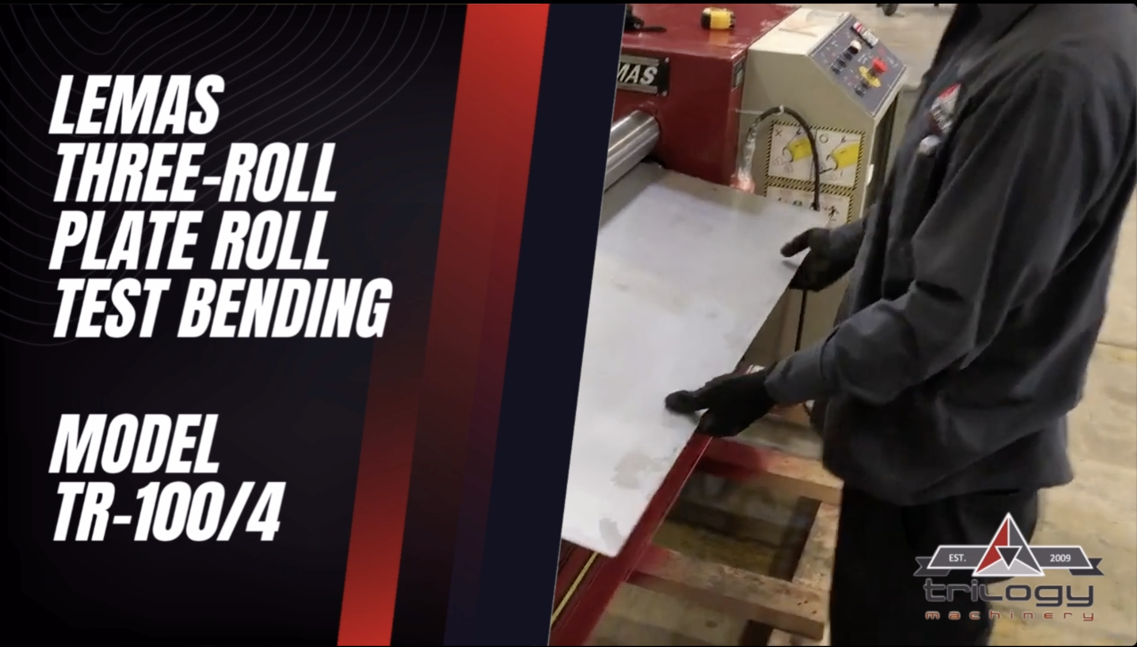 Lemas TR 100/4 – Test Rolling Stainless