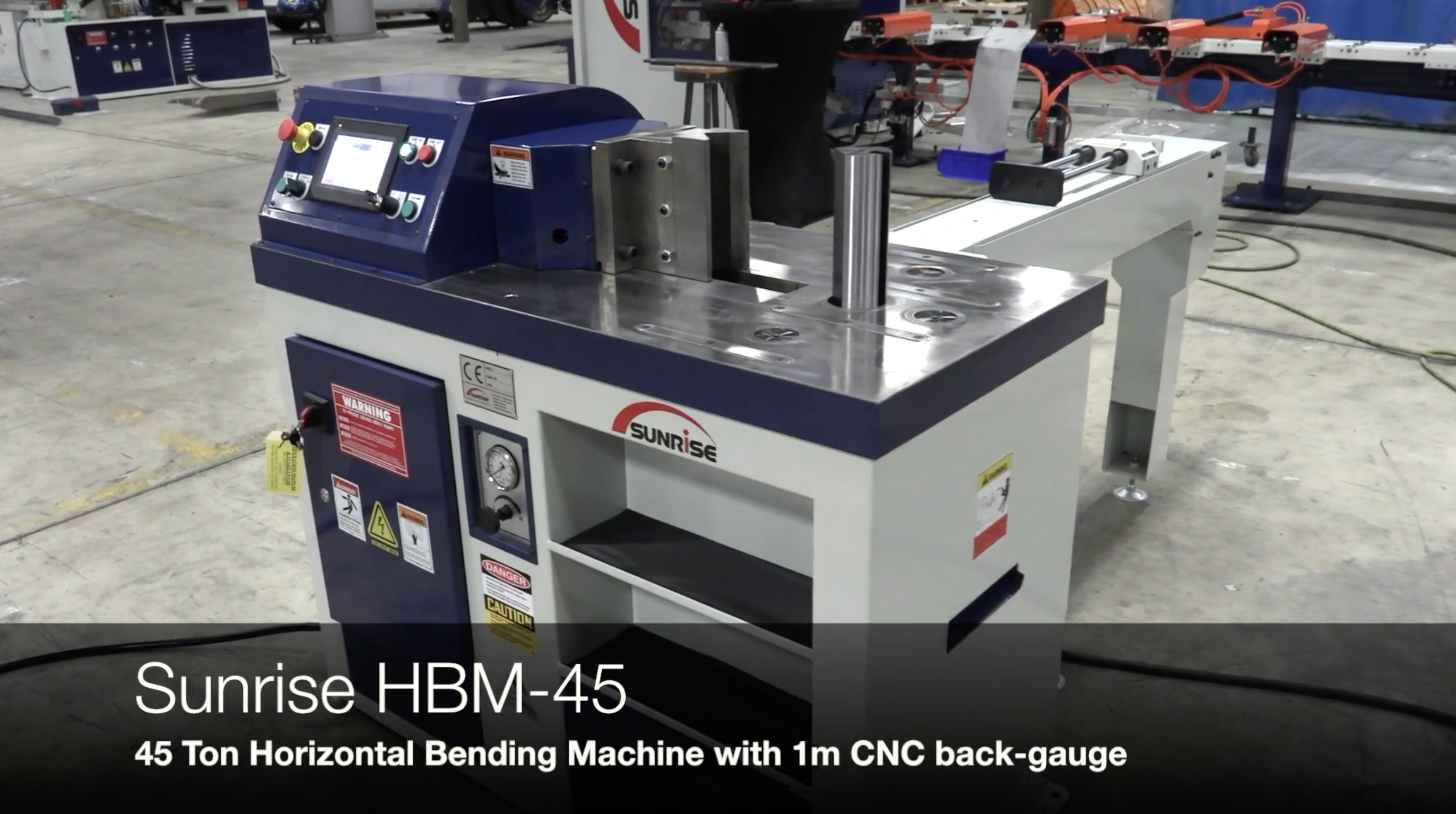Sunrise HBM-45 CNC Backgauge
